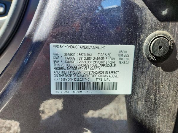 2018 ACURA MDX