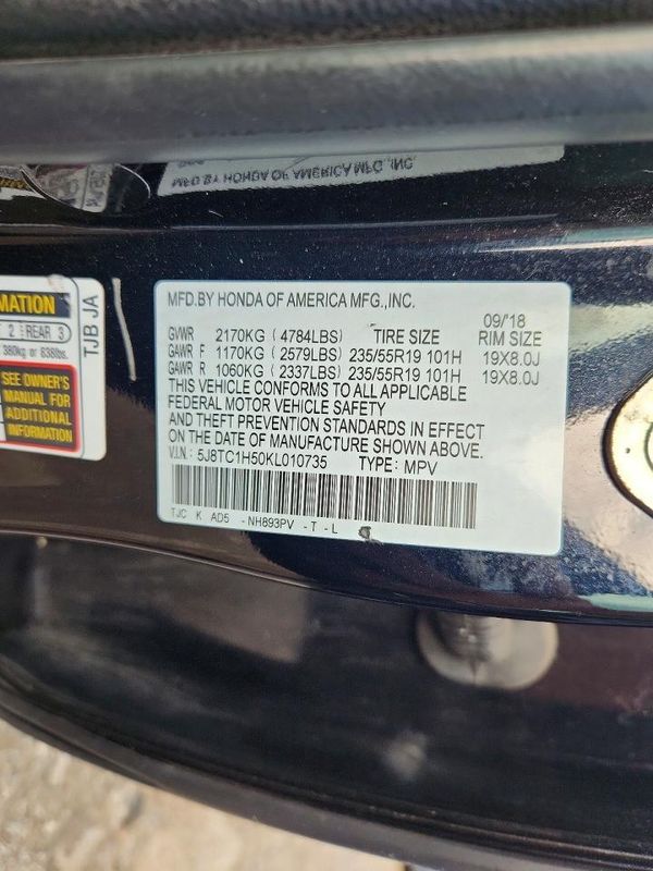 2019 ACURA RDX TECH