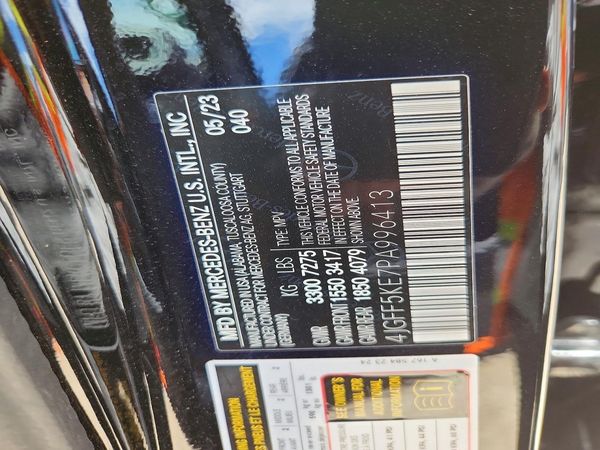 2023 MERCEDES-BENZ GLS GLS450 4MATIC