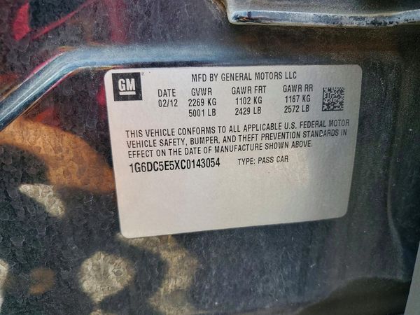 2012 CADILLAC CTS Base