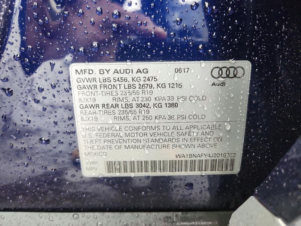 2018 AUDI Q5 quattro Premium Plus