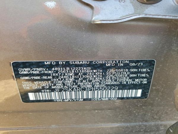 2023 SUBARU FORESTER