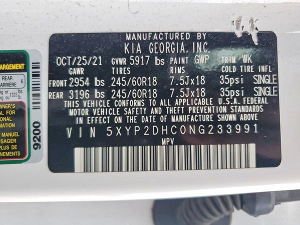 2022 KIA TELLURIDE LX