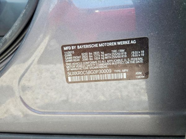 2016 BMW X5 xDrive35i