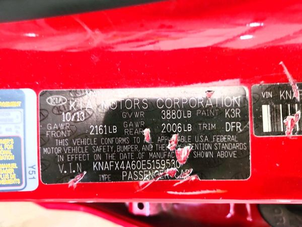 2014 KIA FORTE LX, EX