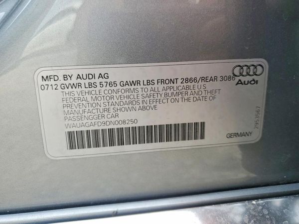 2013 AUDI A8