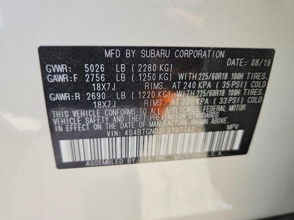 2020 SUBARU OUTBACK Limited+M/R+NAVI(HK)