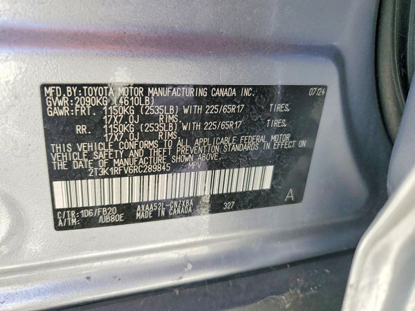 2024 TOYOTA RAV4 LE