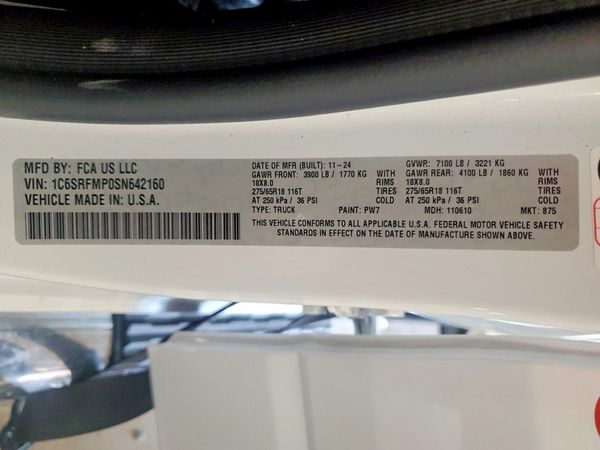 2025 RAM 1500 Big Horn/Lonestar