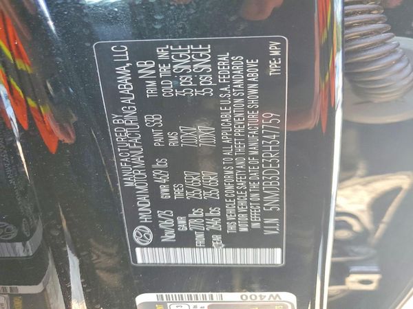 2024 HYUNDAI TUCSON SEL — VINS