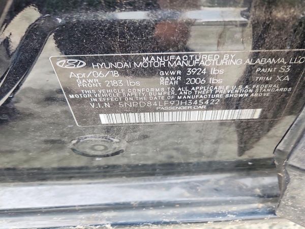 2018 HYUNDAI ELANTRA