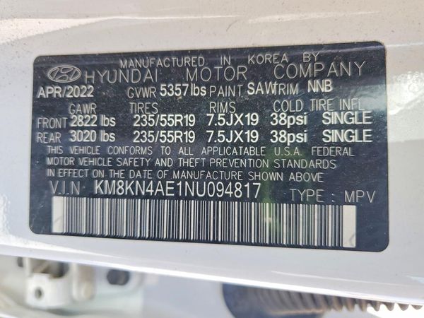 2022 HYUNDAI IONIQ 5
