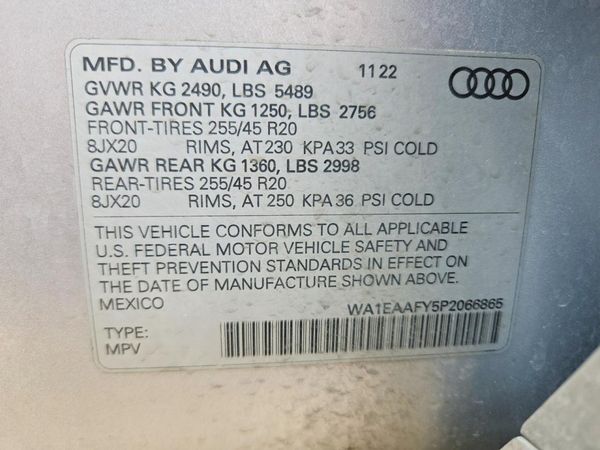 2023 AUDI Q5