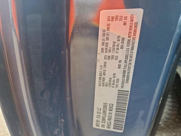 2021 RAM PROMASTER 1500