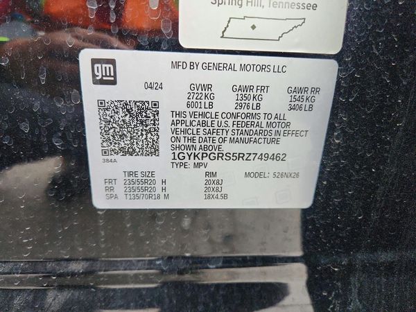 2024 CADILLAC XT6 Sport