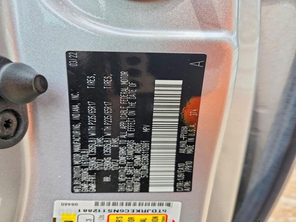 2022 TOYOTA SIENNA