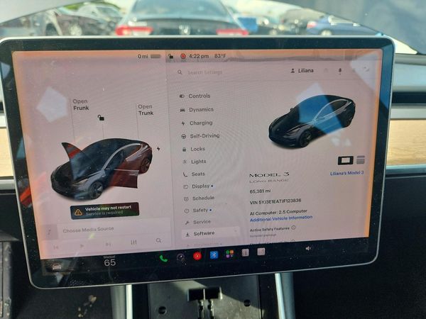 2018 TESLA MODEL 3 — ODOM