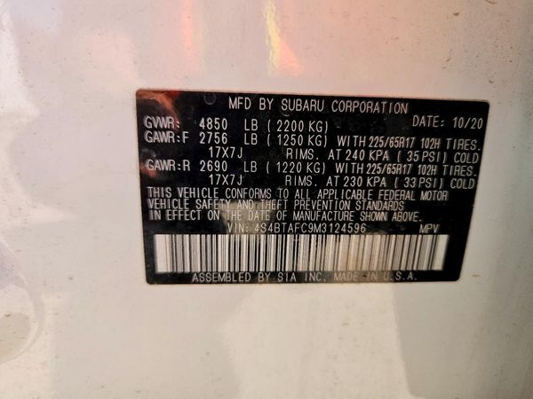 2021 SUBARU OUTBACK Premium+SMART+M/R+NAVI