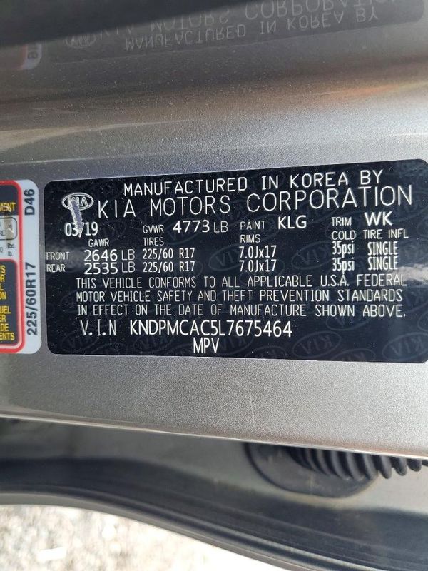 2020 KIA SPORTAGE