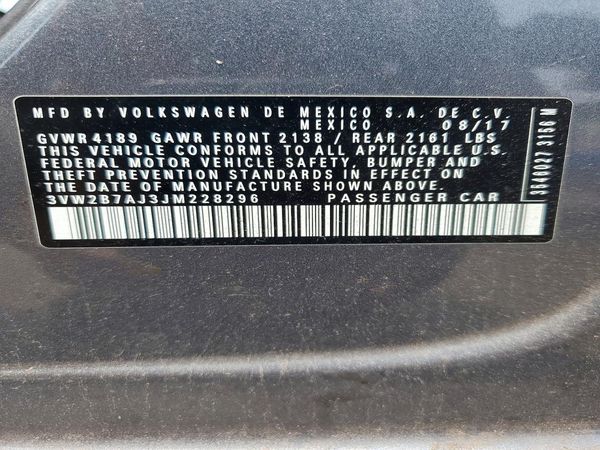 2018 VOLKSWAGEN JETTA