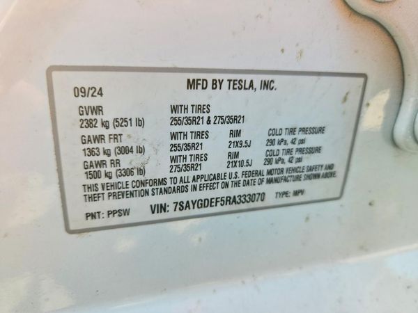 2024 TESLA MODEL Y
