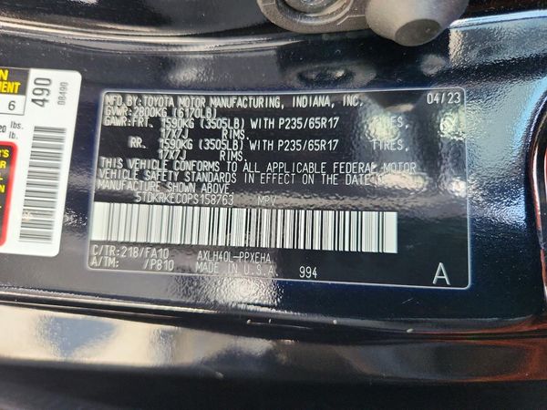 2023 TOYOTA SIENNA LE