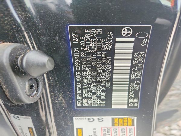 2022 TOYOTA COROLLA LE