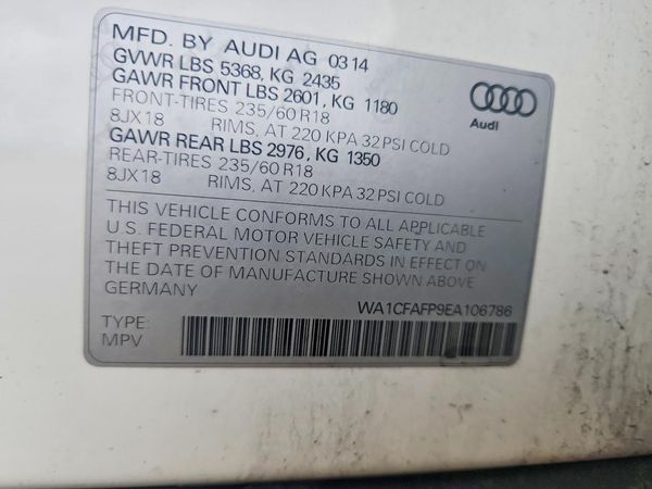 2014 AUDI Q5