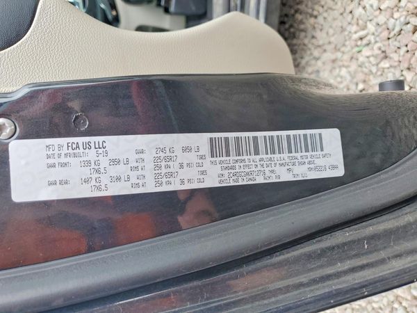 2019 DODGE GRAND CARAVAN SXT