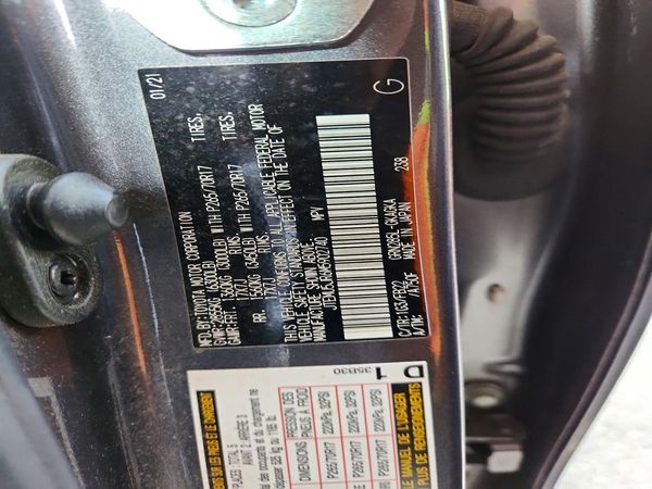 2021 TOYOTA 4RUNNER SRS