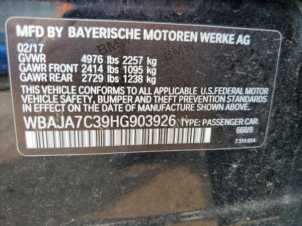 2017 BMW 530 xDrive