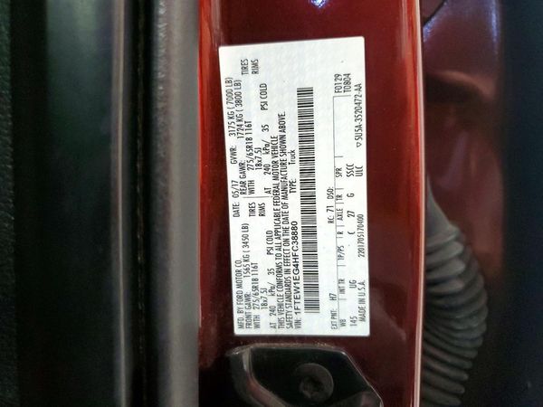 2017 FORD F150