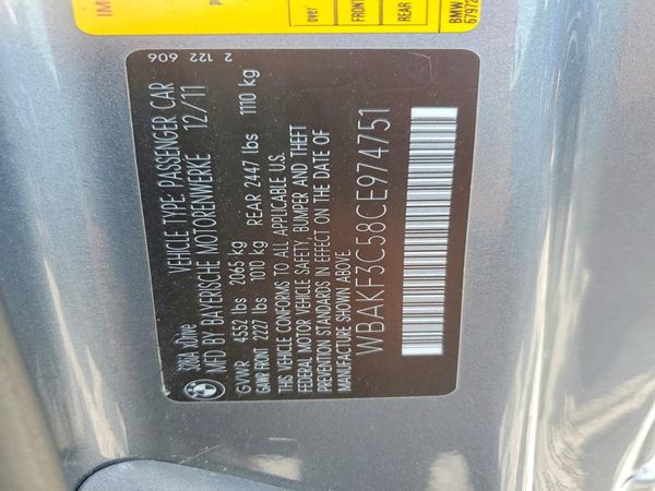 2012 BMW 328 xDrive