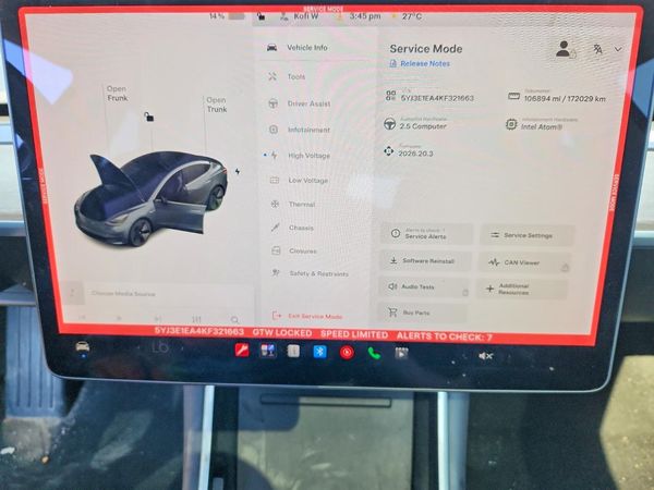 2019 TESLA MODEL 3