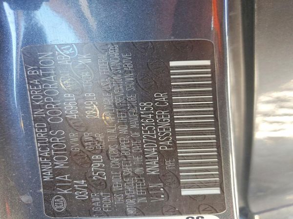 2014 KIA CADENZA EX