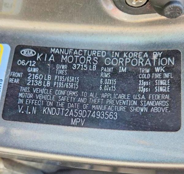 2013 KIA SOUL All Trims