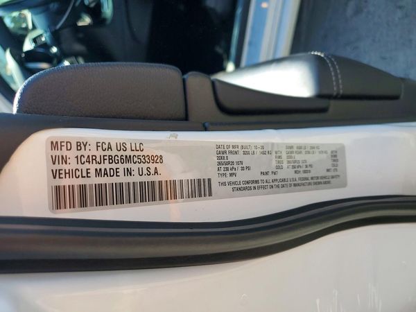 2021 JEEP GRAND CHEROKEE Limited