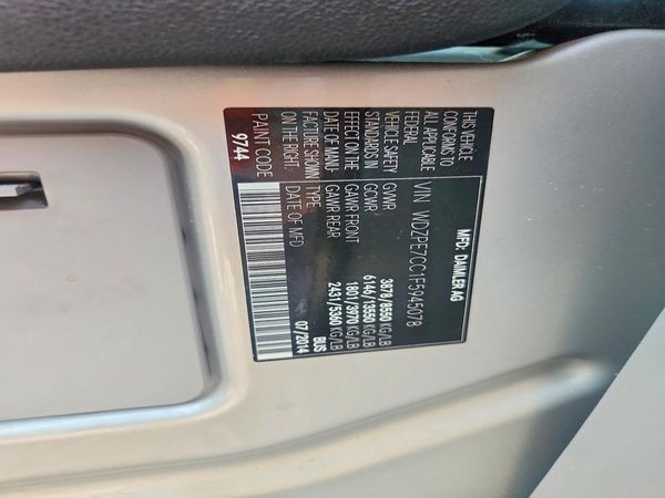 2015 MERCEDES-BENZ SPRINTER
