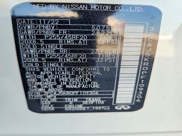 2023 INFINITI QX55 Essential