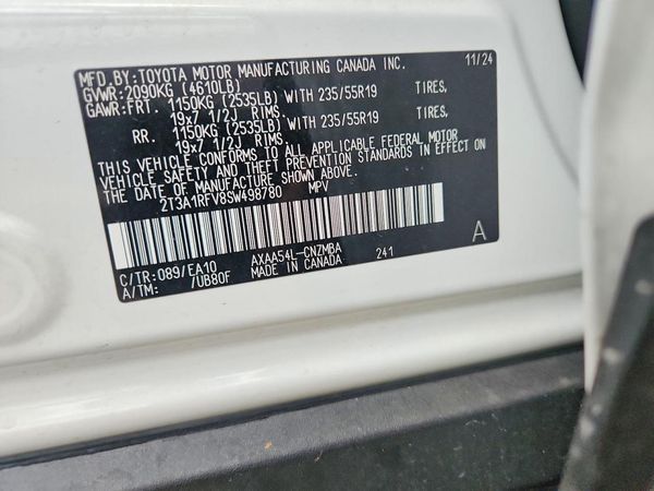 2025 TOYOTA RAV4