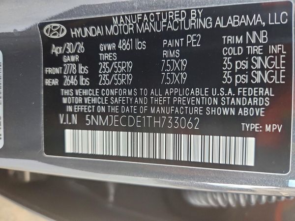 2026 HYUNDAI TUCSON
