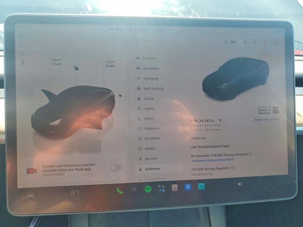 2022 TESLA MODEL Y