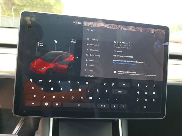 2020 TESLA MODEL Y