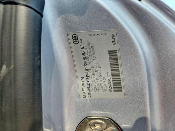 2015 AUDI A5 S Line quattro Plus