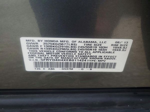 2014 ACURA MDX