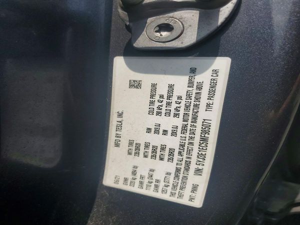 2021 TESLA MODEL 3