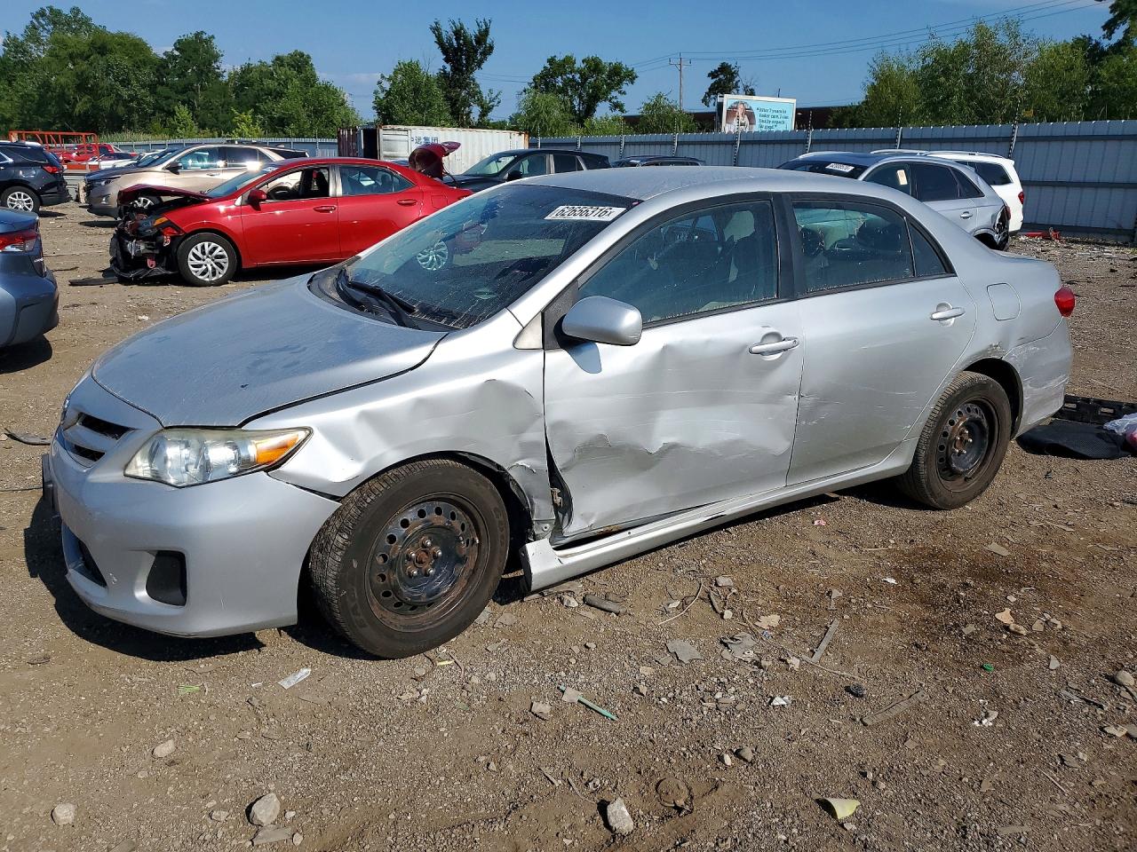 2012 TOYOTA COROLLA — Front 3/4