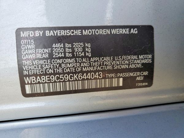 2016 BMW 328