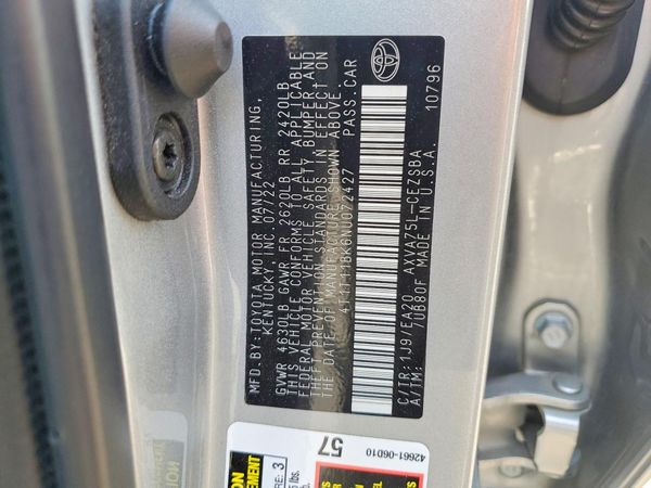 2022 TOYOTA CAMRY SE