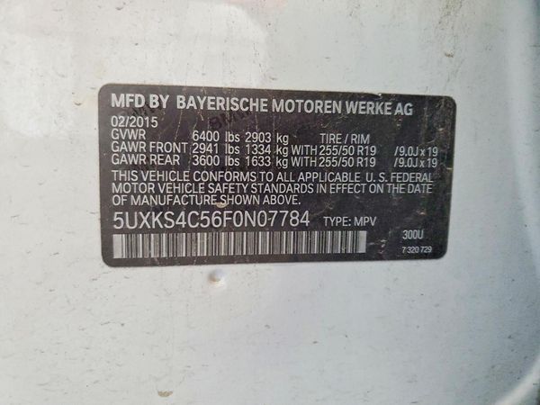 2015 BMW X5 xDrive35d